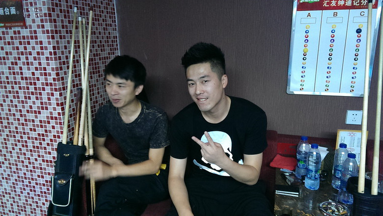 第二届杭州台球俱乐部对抗赛 汇友 VS 酒球会 照片贴