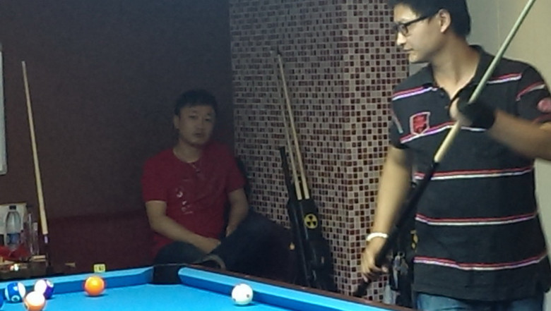 第二届杭州台球俱乐部对抗赛 汇友 VS 酒球会 照片贴