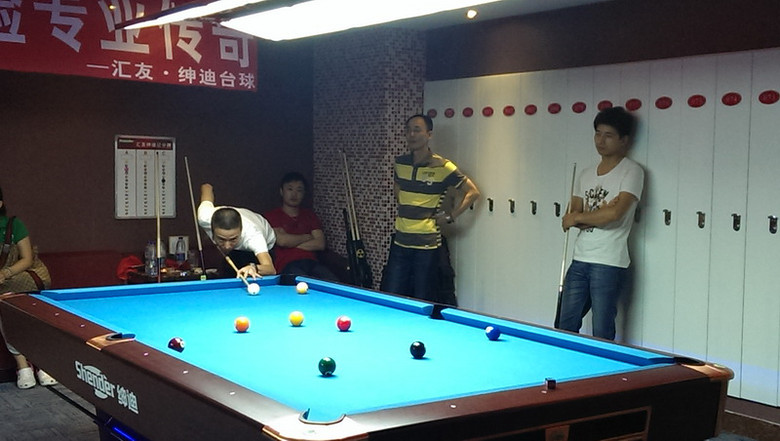 第二届杭州台球俱乐部对抗赛 汇友 VS 酒球会 照片贴