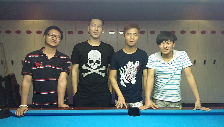 第二届杭州台球俱乐部对抗赛 汇友 VS 酒球会 照片贴