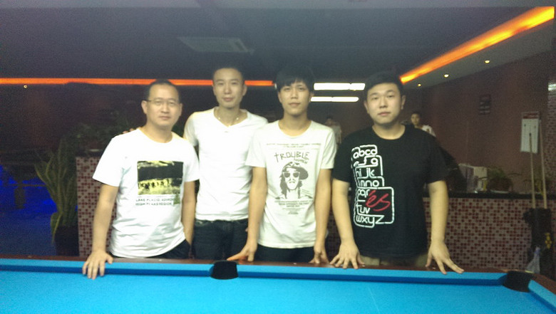 第二届杭州台球俱乐部对抗赛 汇友 VS 酒球会 照片贴