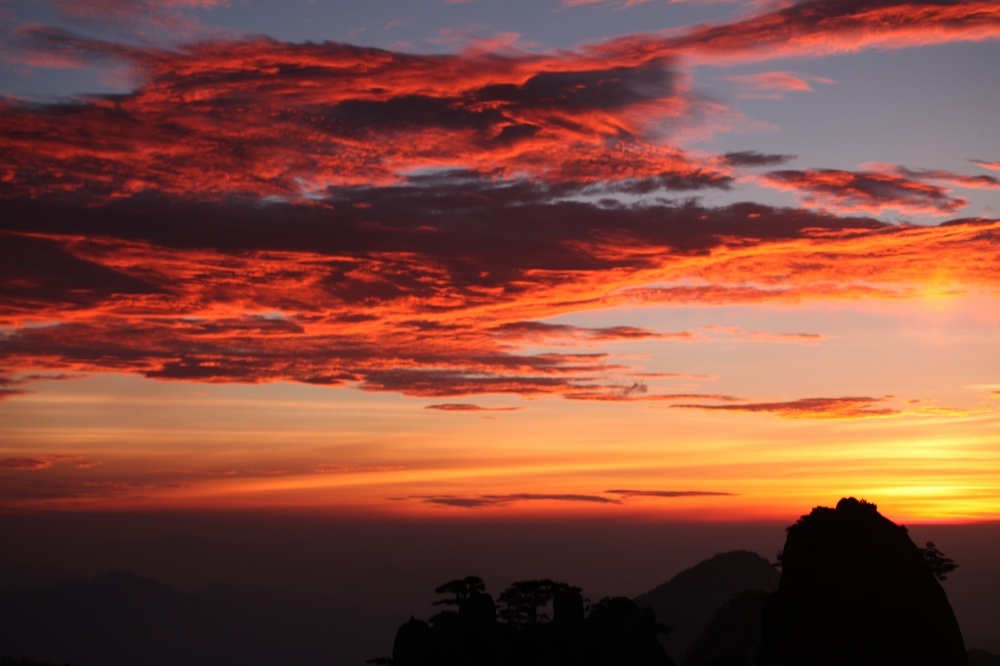 东方红——黄山日出
