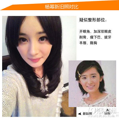 《小时代》陷差评 详解杨幂假脸进化