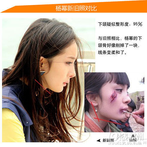 《小时代》陷差评 详解杨幂假脸进化