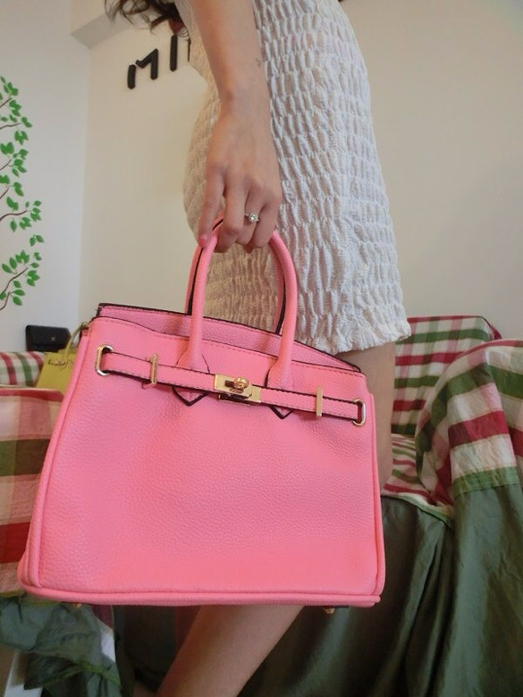 爱马仕birkin樱花粉女包便宜出售了最后几个