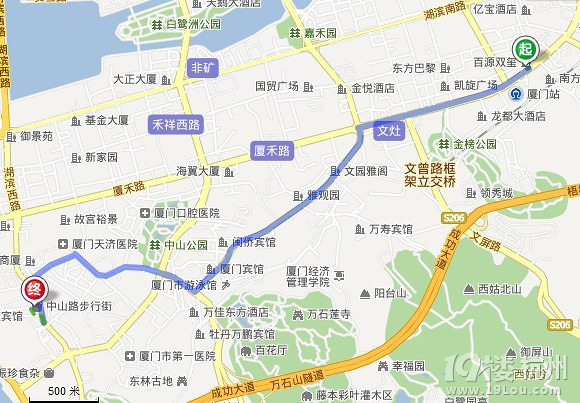 厦门一日游路线