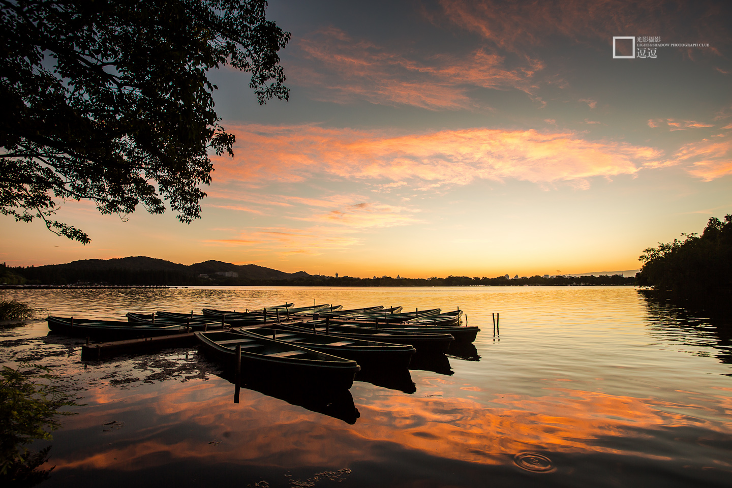 西湖,你太美了--杨公堤日出-风景照-19摄区-杭州19楼