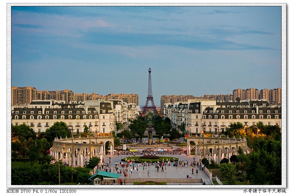 【美丽夏天】法式小镇映晚霞-风景照-19摄区-杭州19楼