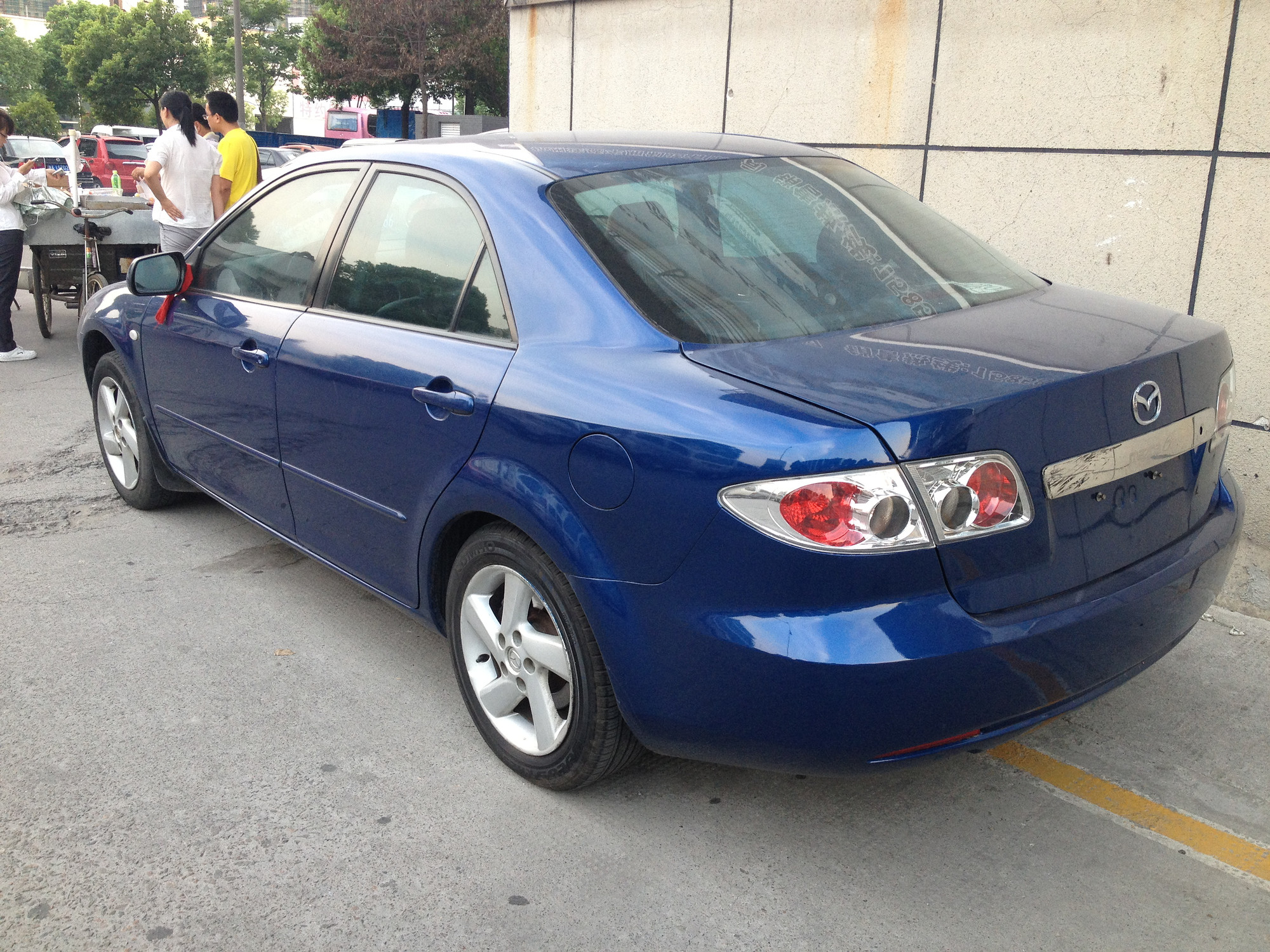 个人私家车,05年8月份上牌的马自达mazda62004款 m6 2.0l at