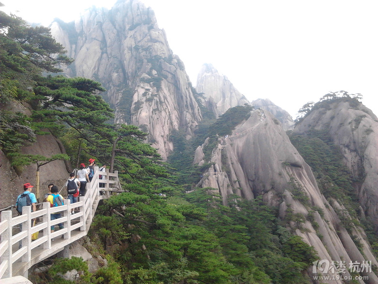 8月份的黃山旅游