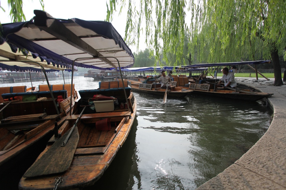 漫步西湖-第33篇西湖的游船码头