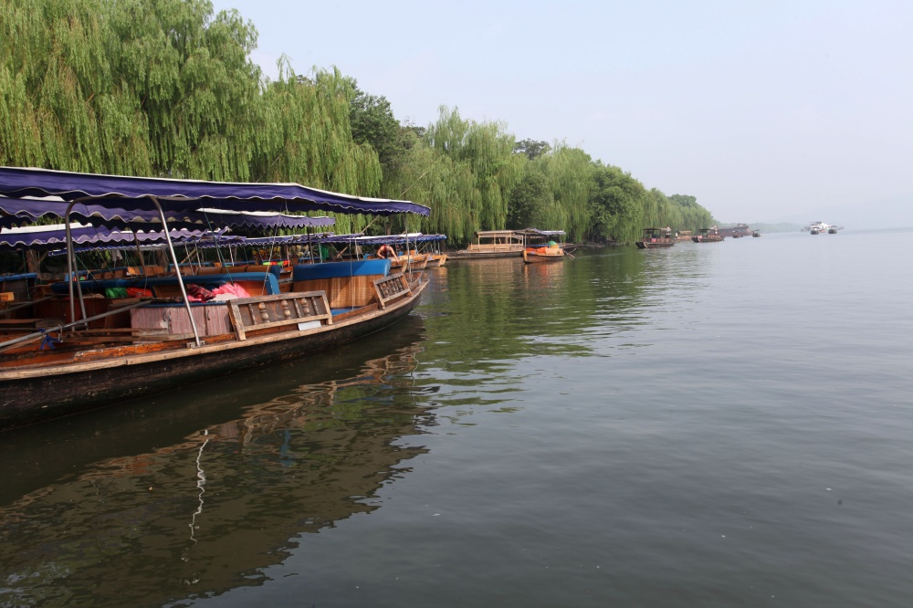 漫步西湖-第33篇西湖的游船码头