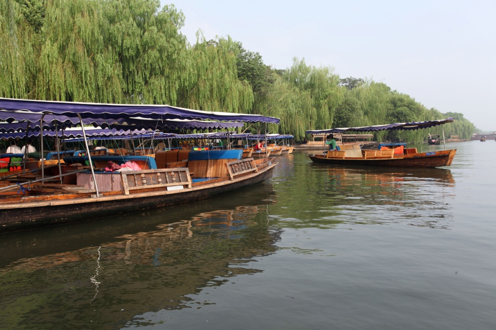 漫步西湖-第33篇西湖的游船码头