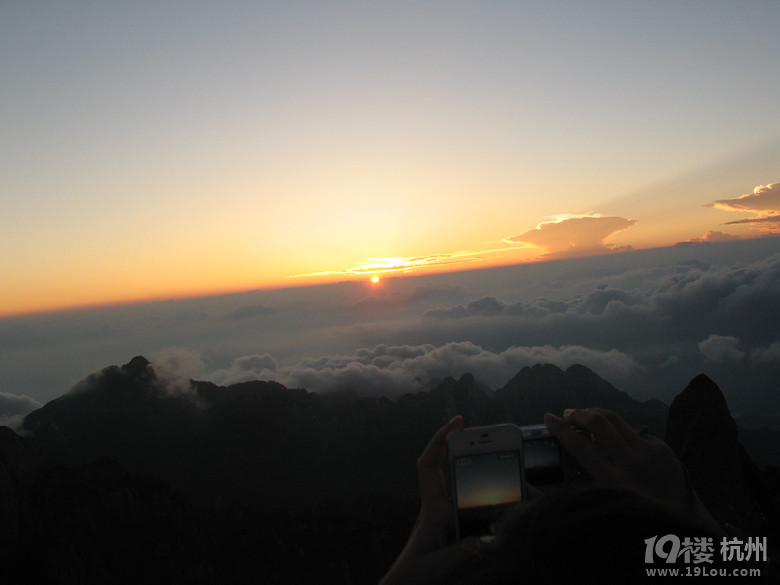 8月份的黃山旅游