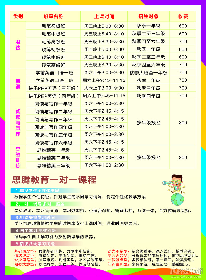 拱墅区思腾教育晚托班招生了,卖鱼桥小学,大关