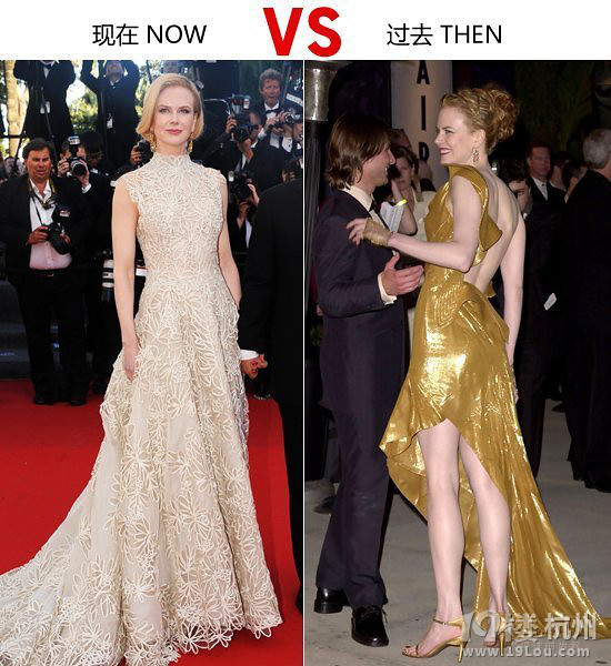 女神只和自己作比較 妮可-基德曼紅毯進化論