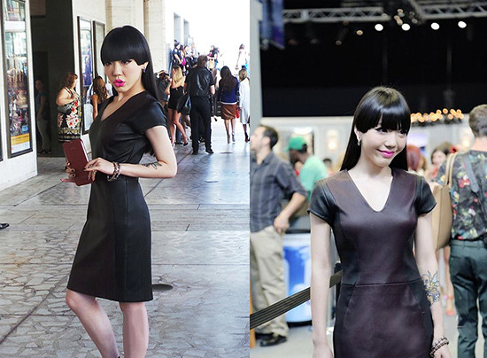 2013年当季最热明星时装周服装搭配解析大全