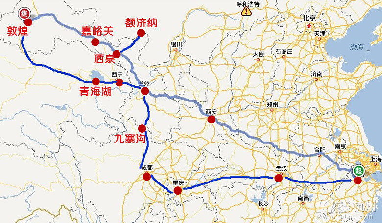 10月3日杭州出發自駕走敦煌和青海湖路線-旅遊先遣隊-杭州19樓