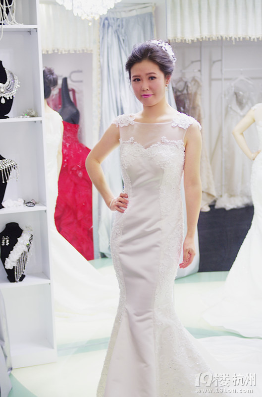 【菲琳婚纱·完美新娘养成记】+萌妹子初试新