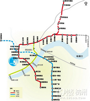 杭州地铁4号线通车之日----1号线降价之时