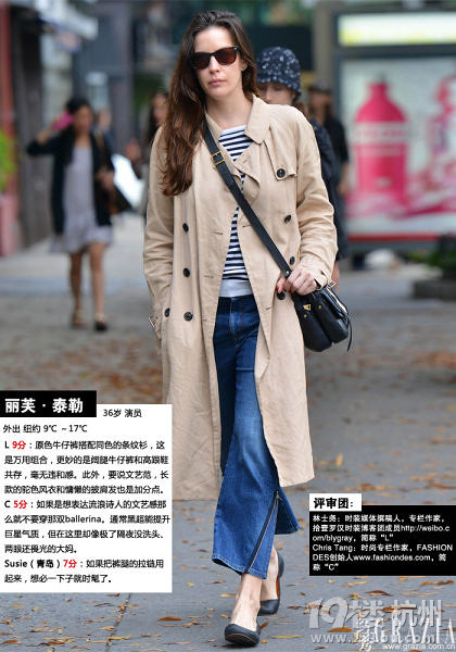 Angelababy街拍日韩风网评女星着装亮点