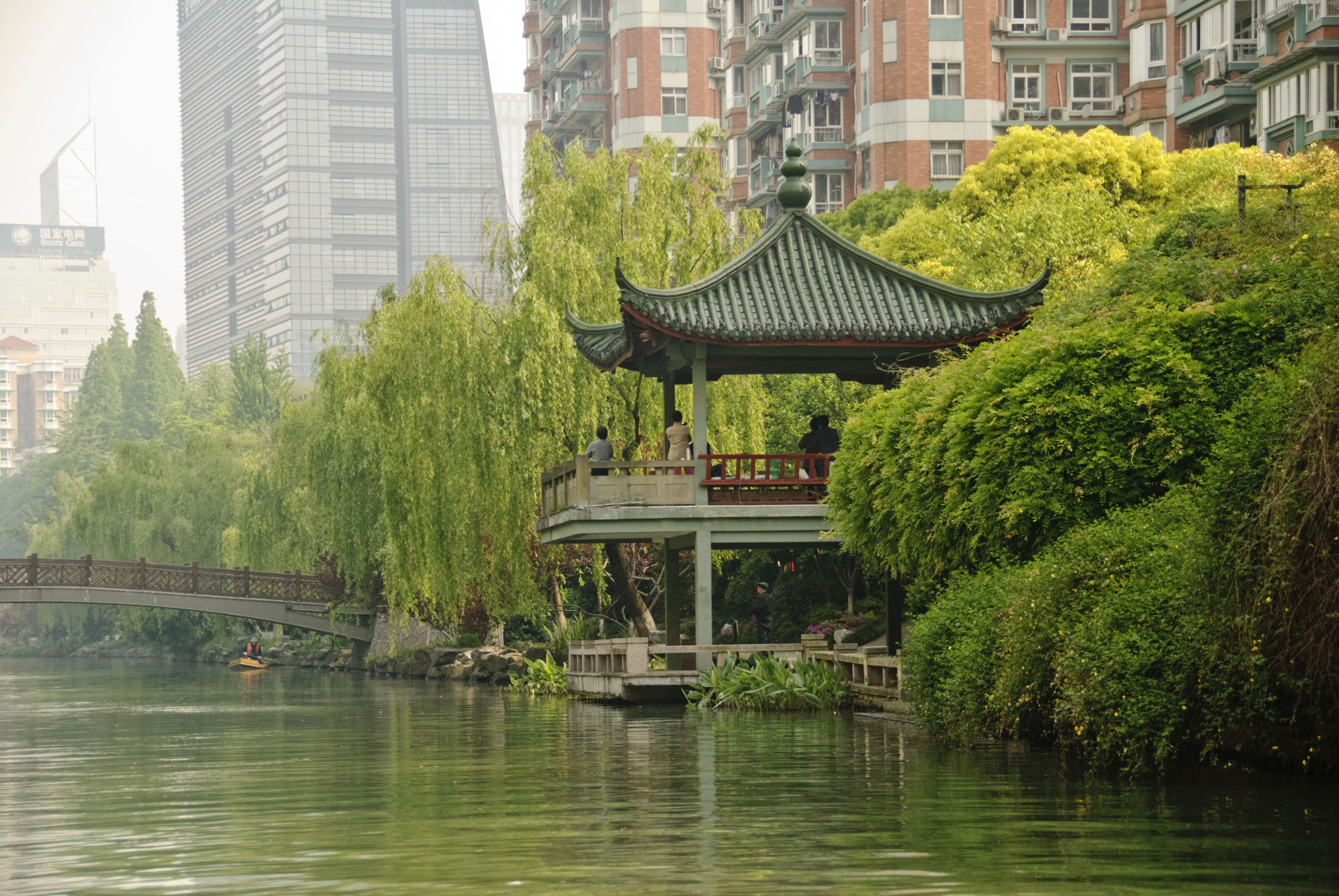 东河风景之----船上看景色