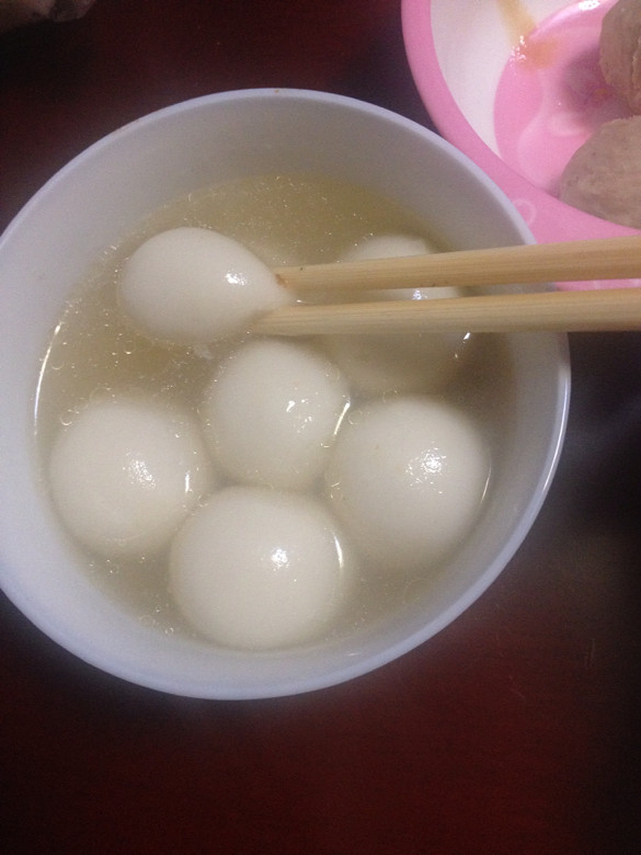 今晚吃汤圆