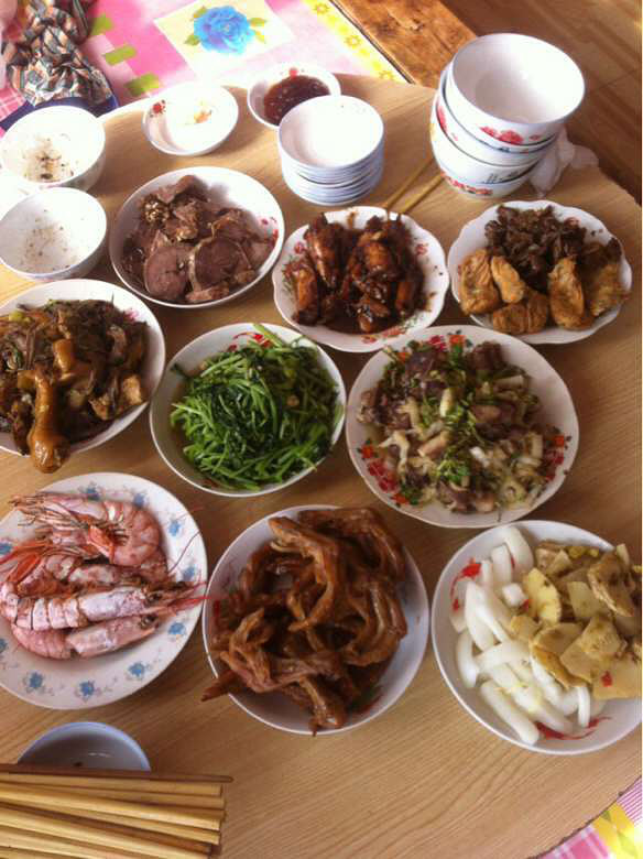 东北农家乐年夜饭