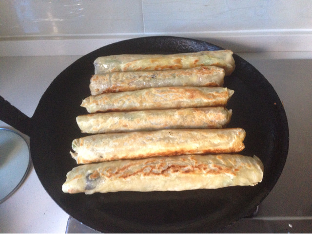 天台小吃卷饼筒.