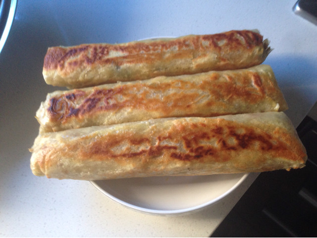 天台小吃卷饼筒.