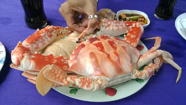 菲律宾资生堂岛的海鲜～都是当地住岛