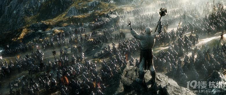 《霍比特人3》发最新剧照半兽人大军精灵军团亮相