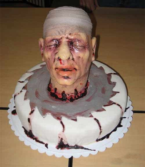 这样恐怖的蛋糕你敢吃吗
