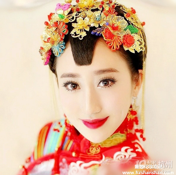2014最新时尚新娘妆