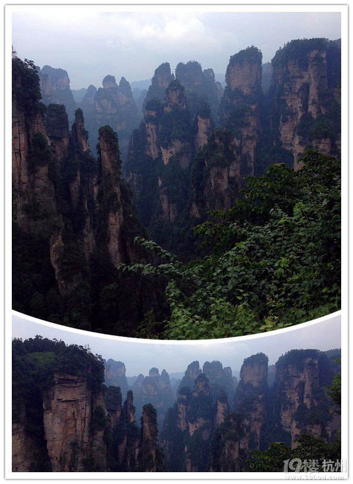 兩個MM游走張家界,天門山--一次遍嘗小清新