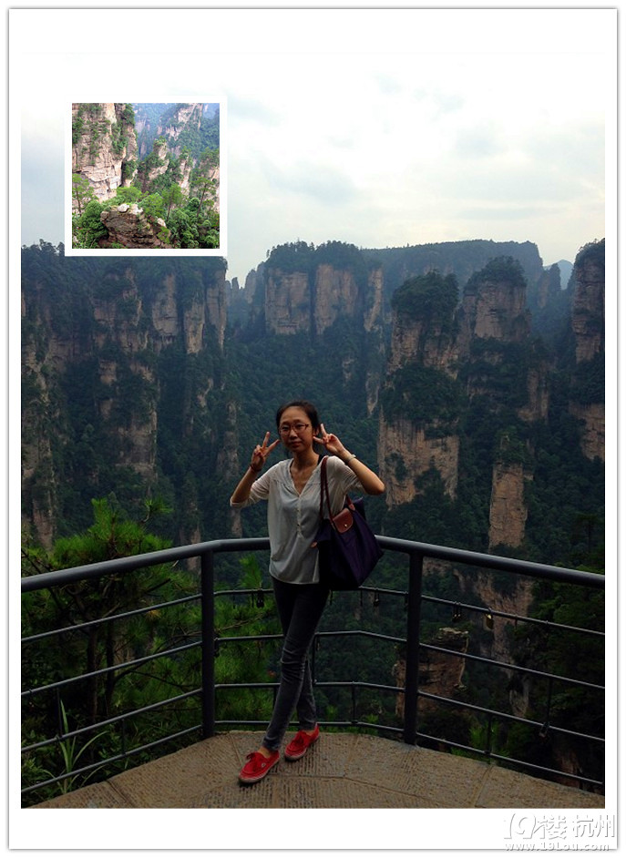 兩個MM游走張家界,天門山--一次遍嘗小清新