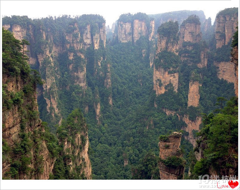 兩個MM游走張家界,天門山--一次遍嘗小清新