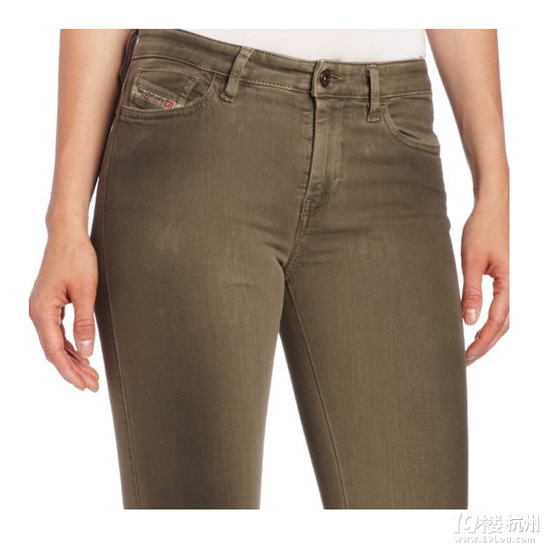 【海外代購(gòu)】Diesel迪賽官方正品女士彈力修身牛仔褲