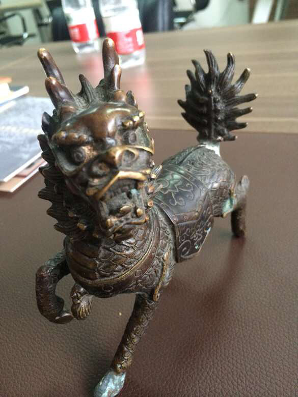 淘的两个小麒麟