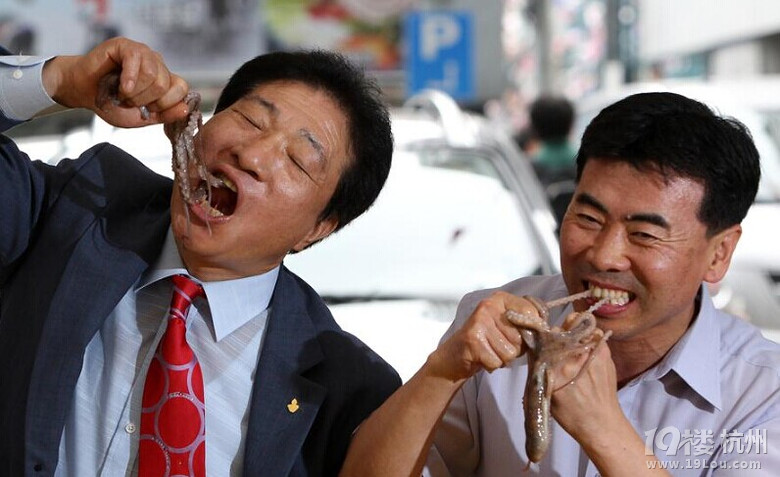吃活章魚,享受喉嚨里滑動的美食!【玩命吃法攻略】