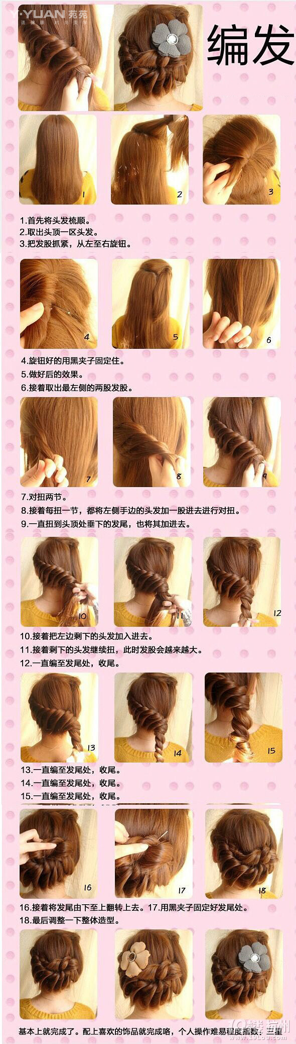 【苑苑發(fā)型攻略第一期】手殘也不怕 10分鐘搞甜美編發(fā)