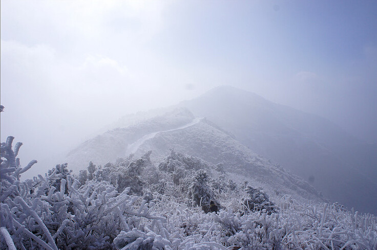 2.14 金華最高峰-大盤尖練體,賞北山霧凇 ,尋最美冬日!