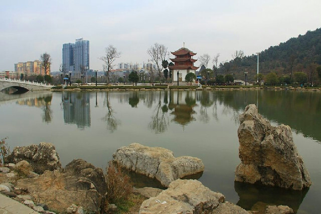 雲南望海公園真的好美