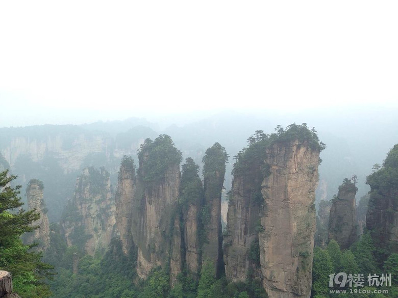 张家界胜地之旅 美景释放我的心情