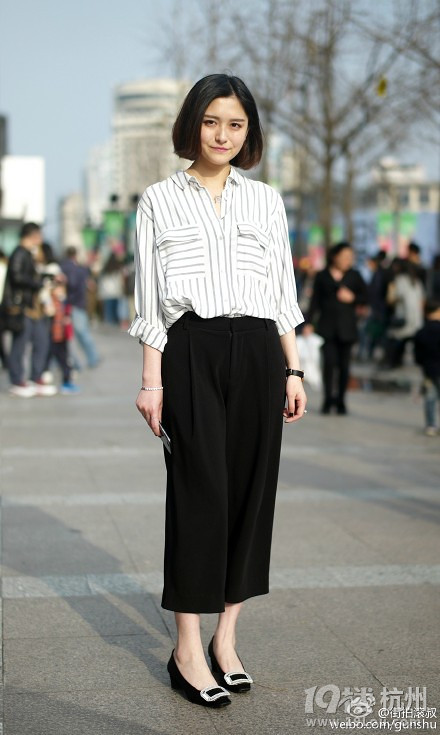 女星热扎依在杭州?!街拍好美啊~~