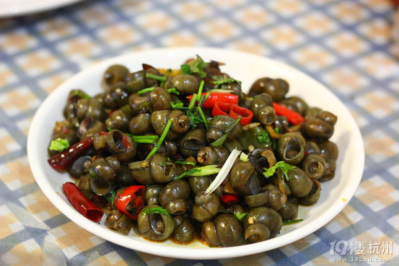 清明螺,胜似鹅,剁螺蛳过酒,强盗来了勿肯走-其他-19楼私房菜-杭州19楼