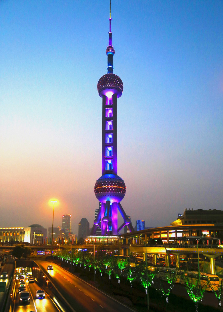 上海滩夜景-风景照-19摄区-杭州19楼