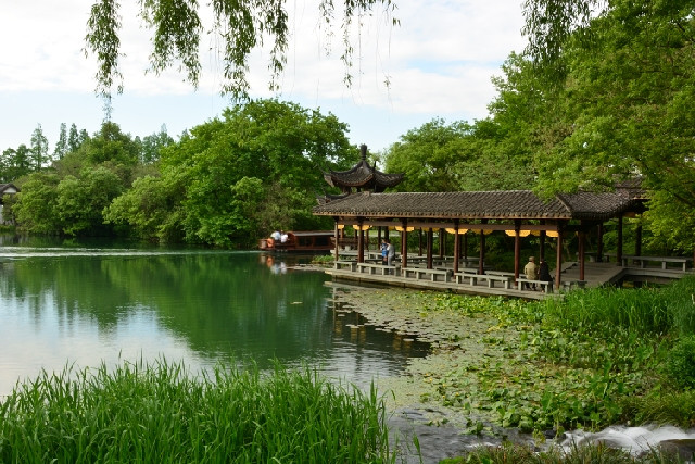 杭州三台山的风景