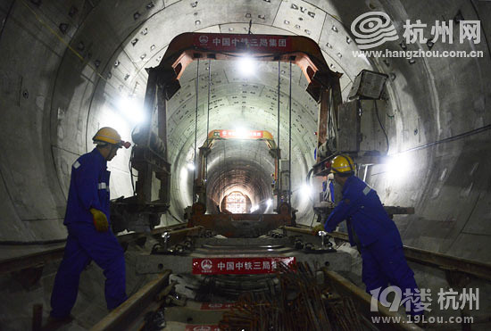 杭州地铁1号线下沙延伸段实现“轨通”
