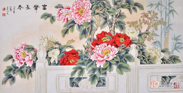 装饰客厅花鸟画需要注意什么
